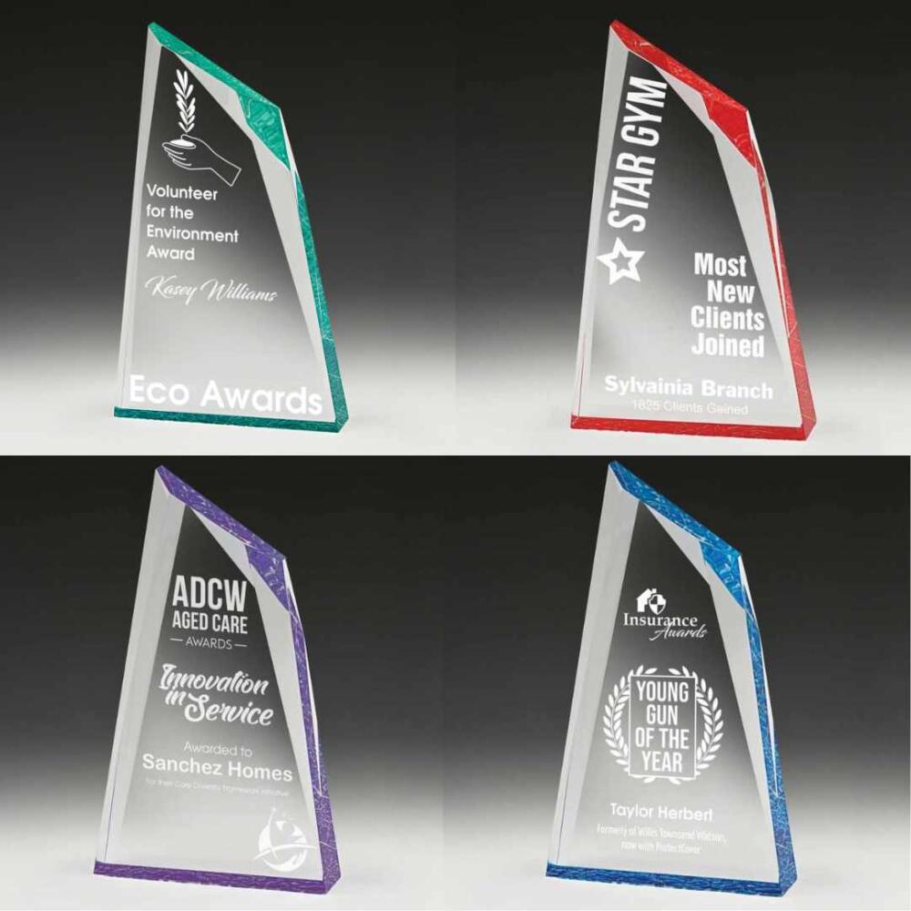 ACRYLIC CHARGER - SELECT FROM 4 COLOURS & 3 SIZES (TC24 AC17XX)